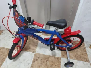 Bicicleta Spiderman 16'' a estrenar