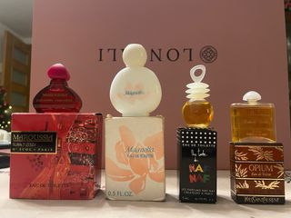 Lote 4 Mini Profumi Vintage da Collezione