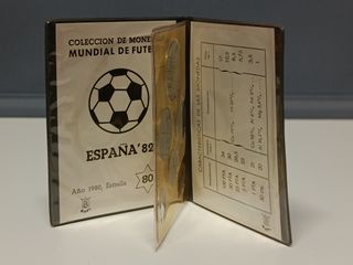 Monedas Pesetas Mundial Fútbol España 82