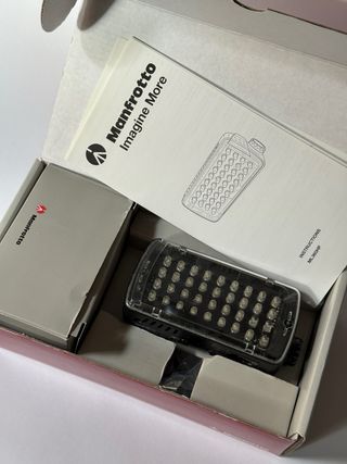 Manfrotto Faretto LED Ricaricabile Foto/Video