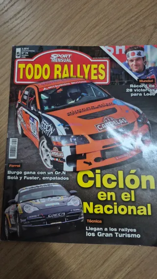 Revista Todo Rallyes de Auto Hebdo Sport