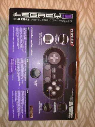 Mando inalámbrico Retro-Bit Legacy16 (PC/SNES)