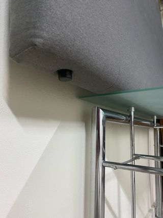 Cabecero de tela gris 168 cm