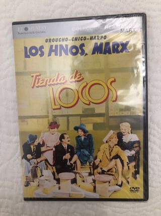DVD Los Hnos. Marx - Tienda de Locos