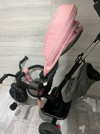 Triciclo para bebé color rosa
