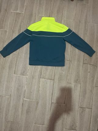 Sudadera Nike infantil verde y azul