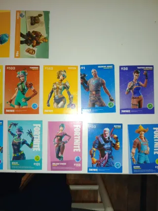 Cartas Fortnite Serie 2