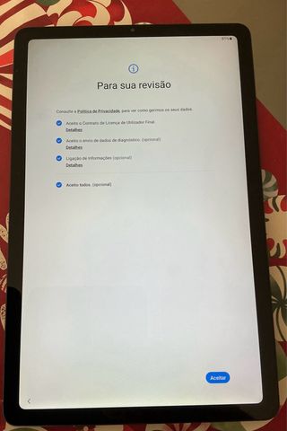 Samsung Galaxy Tab S6 Lite 2022 cinza