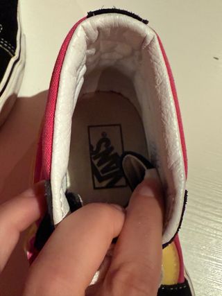 Vans SK8-Hi Negras, Rosas y Amarillas