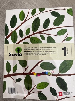 Lecturas: 12 colores. 1 Primaria. Savia