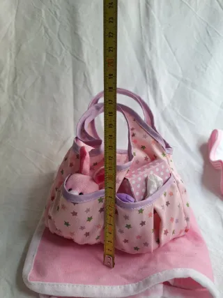 Set de accesorios baño para muñeca bebé sin usar