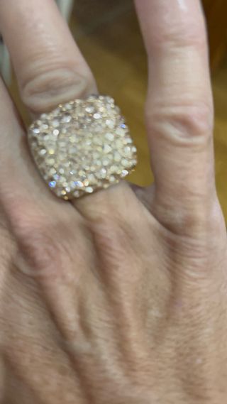 Conjunto Anillo y Pulsera color cobre