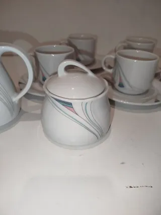 Juego de café/té de cerámica