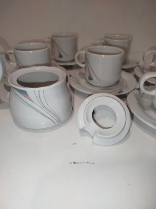 Juego de café/té de cerámica