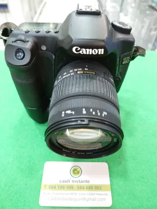 Canon EOS 40D + Batería + Cargador + OBJETIVO