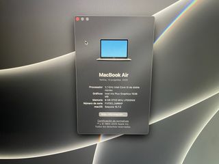 MacBook Air 13 2020 Intel AZERTY Francés