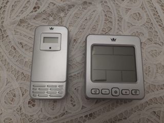 Orologio/Termometro radiocontrollato con sensore