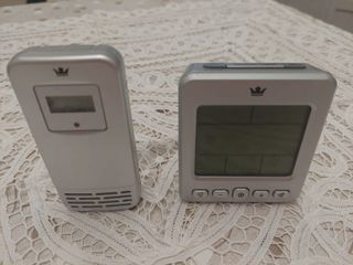 Orologio/Termometro radiocontrollato con sensore