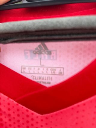 Camiseta Real Madrid Adidas Roja Vinicius