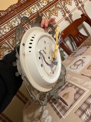 Lámpara plafón de techo cristal diseño ornamental