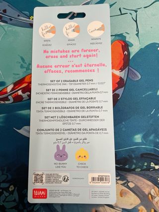 Penne cancellabili Legami Hoppy Easter