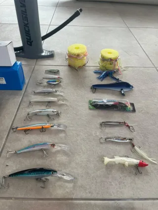 Zodiac mini con lote completo para la pesca!!