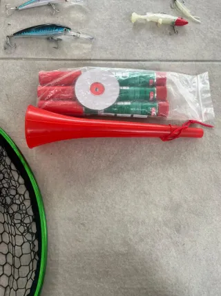 Zodiac mini con lote completo para la pesca!!