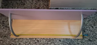 Leja madera de dos colores