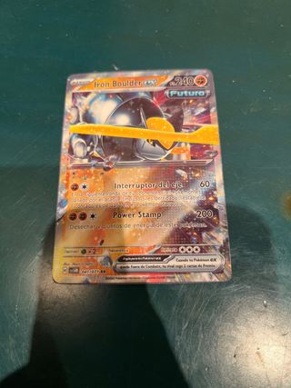 Carta Pokémon Iron Boulder EX 041/071 RR