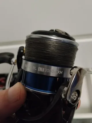 Caña mas carrete daiwa a estrenar