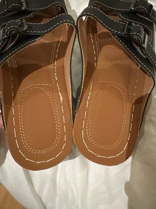 Sandalias negras talla 39