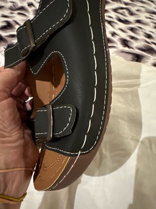 Sandalias negras talla 39