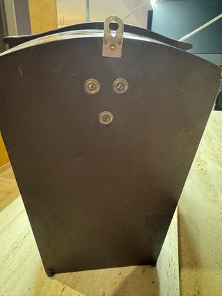 Reloj de pared antiguo madera