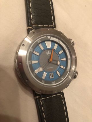 Reloj Pohibos Esfera Azul y Plata