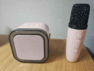 Altavoz Karaoke con Micrófono Inalámbrico