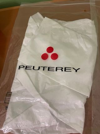 2 buste regalo trasparenti Peuterey