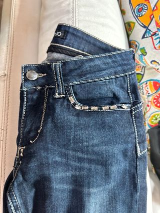 Liu Jo Jeans Blu pantaloni pantalones vaqueros