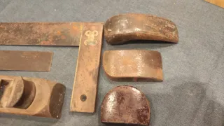 Herramientas de carpintería antiguas