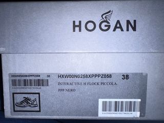 Hogan Interactive Pelle Nere Scarpe Donna 38