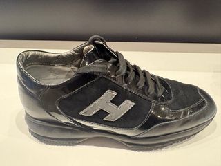 Hogan Interactive Pelle Nere Scarpe Donna 38