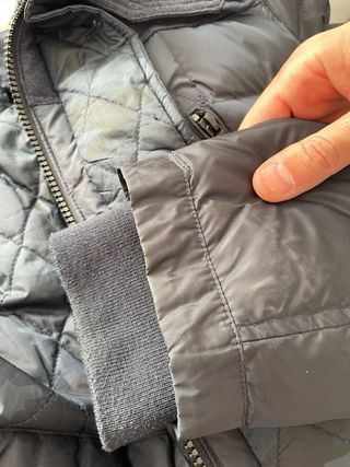 Abrigo Mango XXL Negro