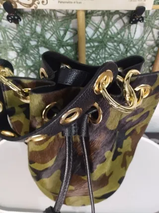 Bombonera Piel animal PRINT ÚLTIMA UNIDAD