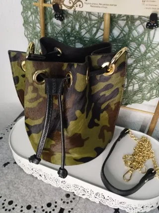 Bombonera Piel animal PRINT ÚLTIMA UNIDAD