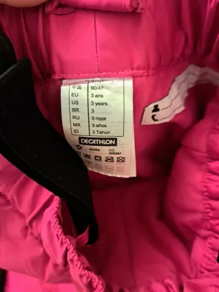 Pack Nieve Wedze: Pantalón, Gorro y Guantes