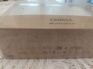 Set 3 candele LED con telecomando