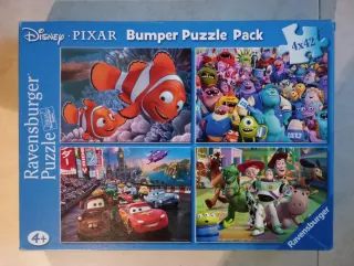 Puzzle Disney Pixar 4 en 1 (42 piezas)