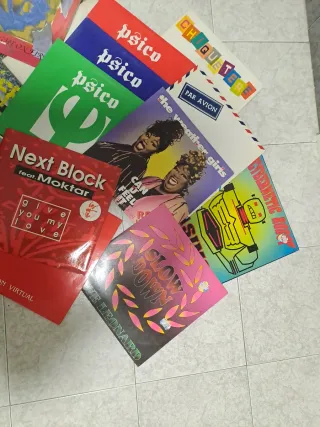 Lote 15 Vinilos Maxi Singles 90s Dance Funk