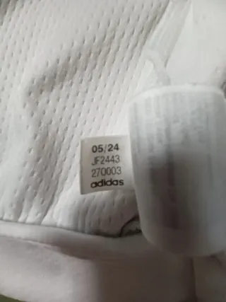 Chaqueta Sudadera Adidas Blanca y Negra