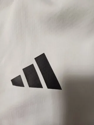 Chaqueta Sudadera Adidas Blanca y Negra