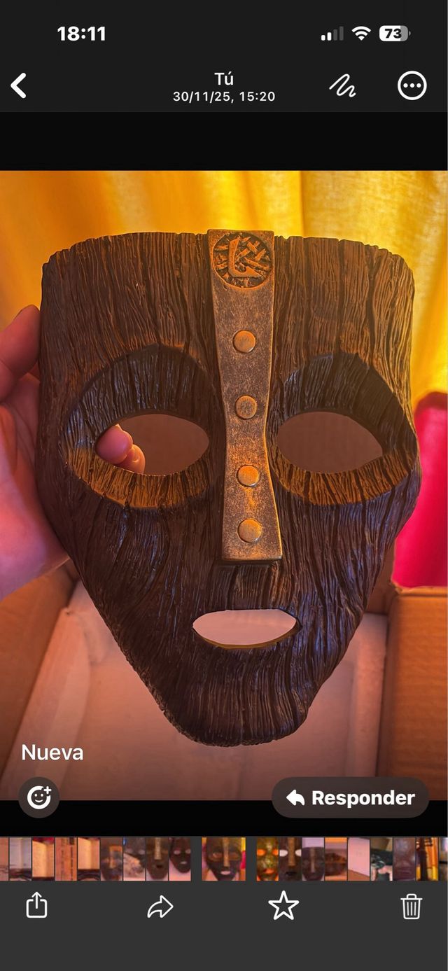 Máscara Decorativa Celta/Vikinga